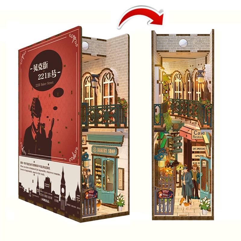 Sherlock Holmes Detective Agency Book Nook Kit