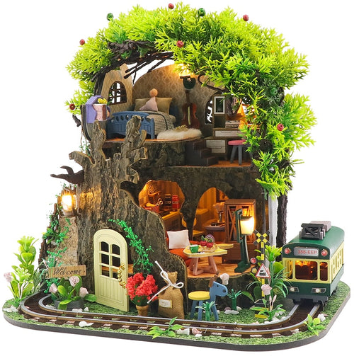 Dense Woods 2232 DIY Wooden Miniature - Mycutebee