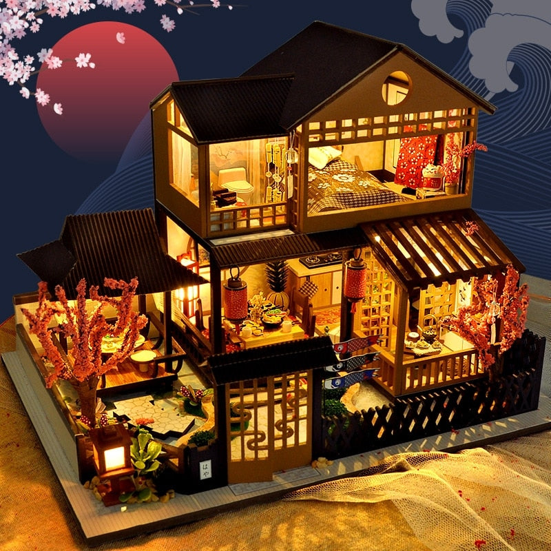 Japanese Garden House TT2 DIY Wooden House - Mycutebee