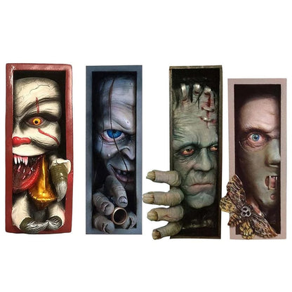 Frankenstein Resin Sculpture Bookshelf Insert