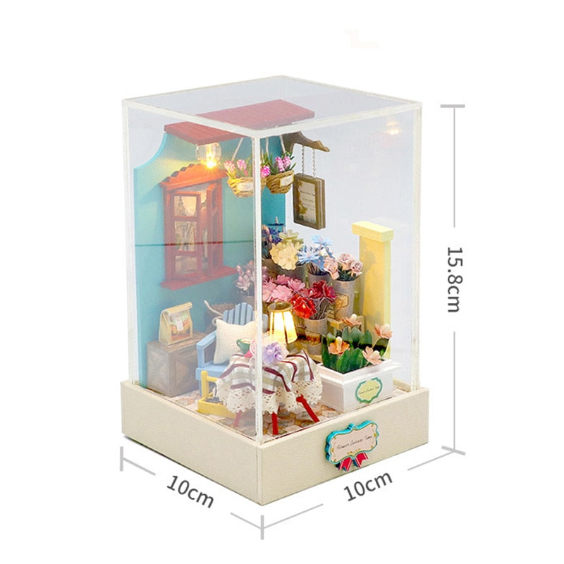 Mini Flowe Cafe DIY Miniature Kit - Mycutebee