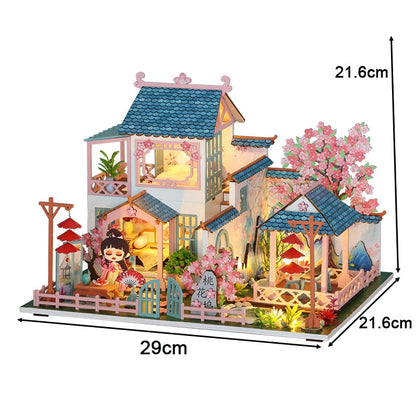 Peach Blossom K001 Casa Dollhouse - Mycutebee