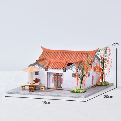 Chinese Ancient Casa DIY Wooden Dollhouse - Mycutebee