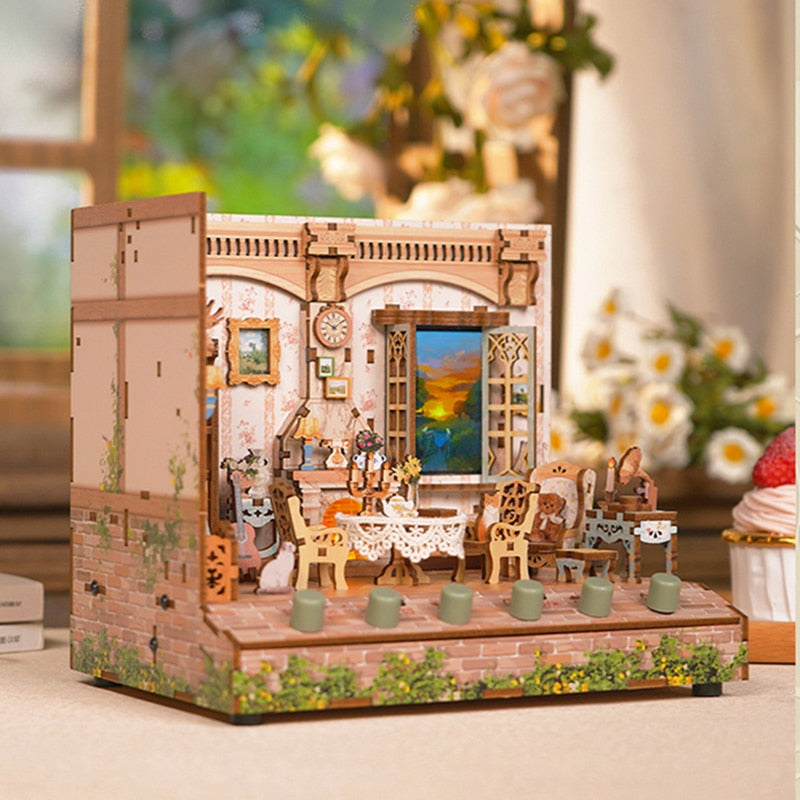 Garden Time TQ619 DIY Wooden Doll House - Mycutebee