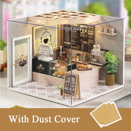 Leisurely Coffee Shop H21A DIY Miniature House - Mycutebee