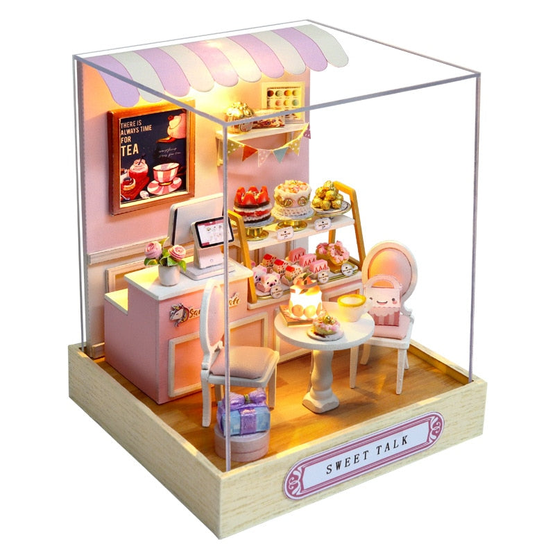 Mini Flowe Cafe DIY Miniature Kit - Mycutebee