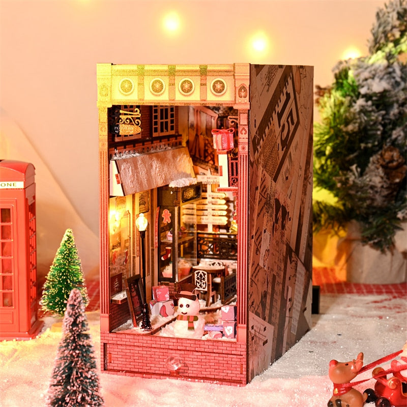 Christmas Crazy Night DIY Book Nook Kit