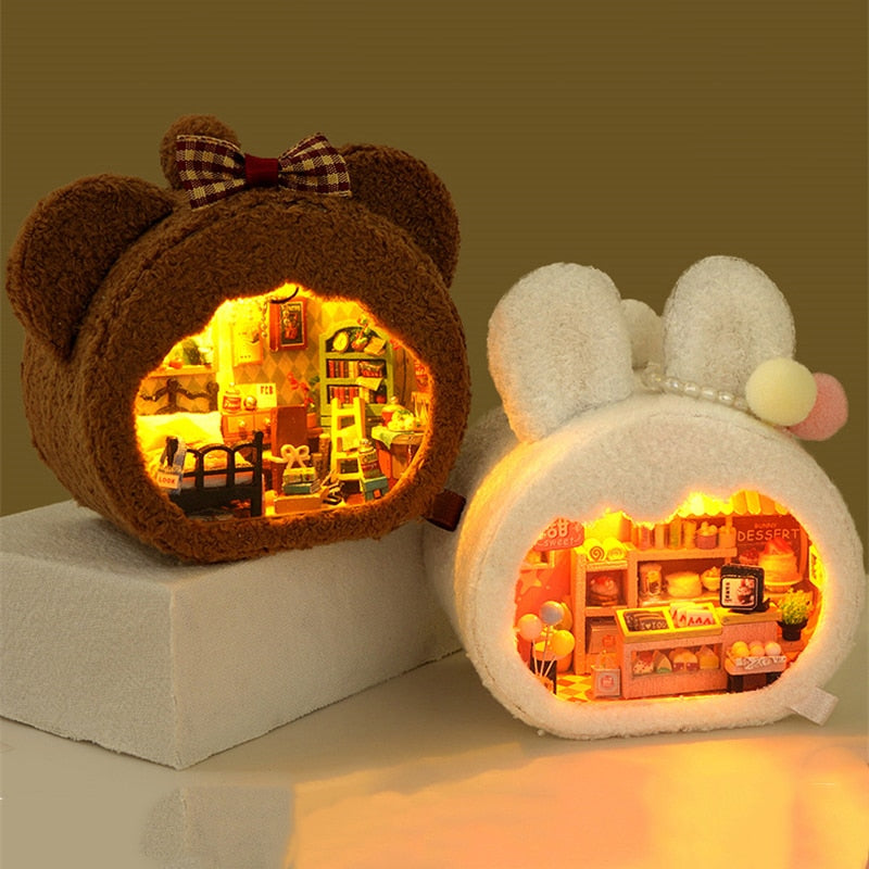 Bear House TH3839 DIY Miniature House Kit - Mycutebee