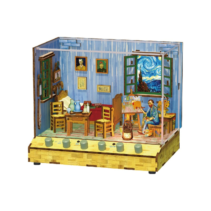 Time Casa Building DIY Dollhouse Kit - Mycutebee