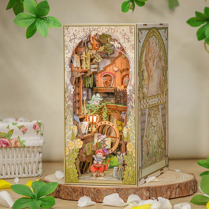 Cutebee Elven Paradise DIY Book Nook Kit