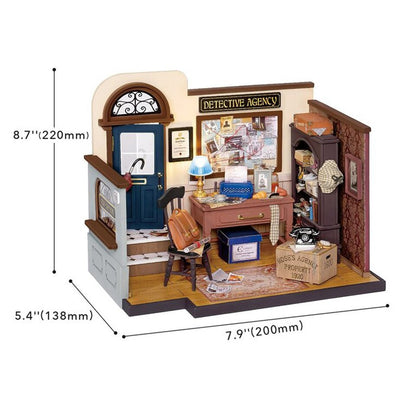 Rolife DG157 Mose's Detective Agency DIY House - Mycutebee