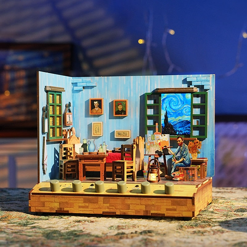 Time Casa Building DIY Dollhouse Kit - Mycutebee