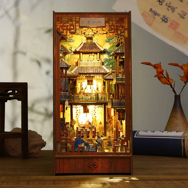 Chinese Ancient Town DIY Book Nook Kit