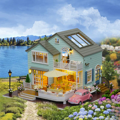 New Zealand Queenstown DIY Dollhouse Kit