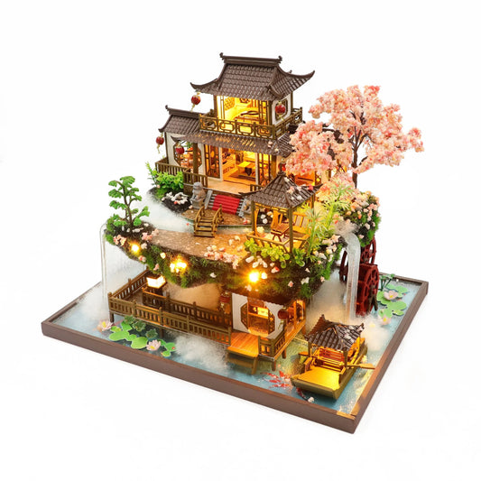 Big Chinese Garden DIY Dollhouse Instruction PDF