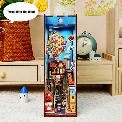 Travel With The Wind Up Movie Themed DIY Book Nook Kit