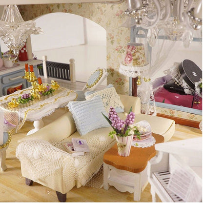 Cutebee Provence Lavender DIY Dollhouse Kit