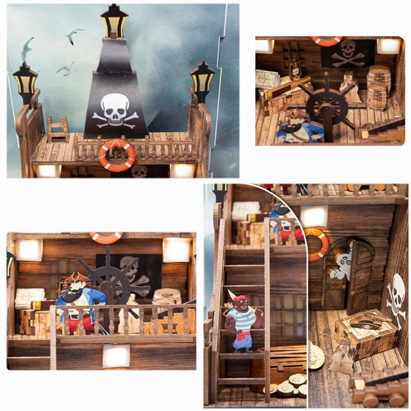 Cutebee Sea Hunter DIY Book Nook Kit