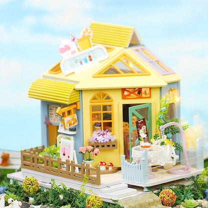 Lemon Tea Shop DIY Dollhouse Kit