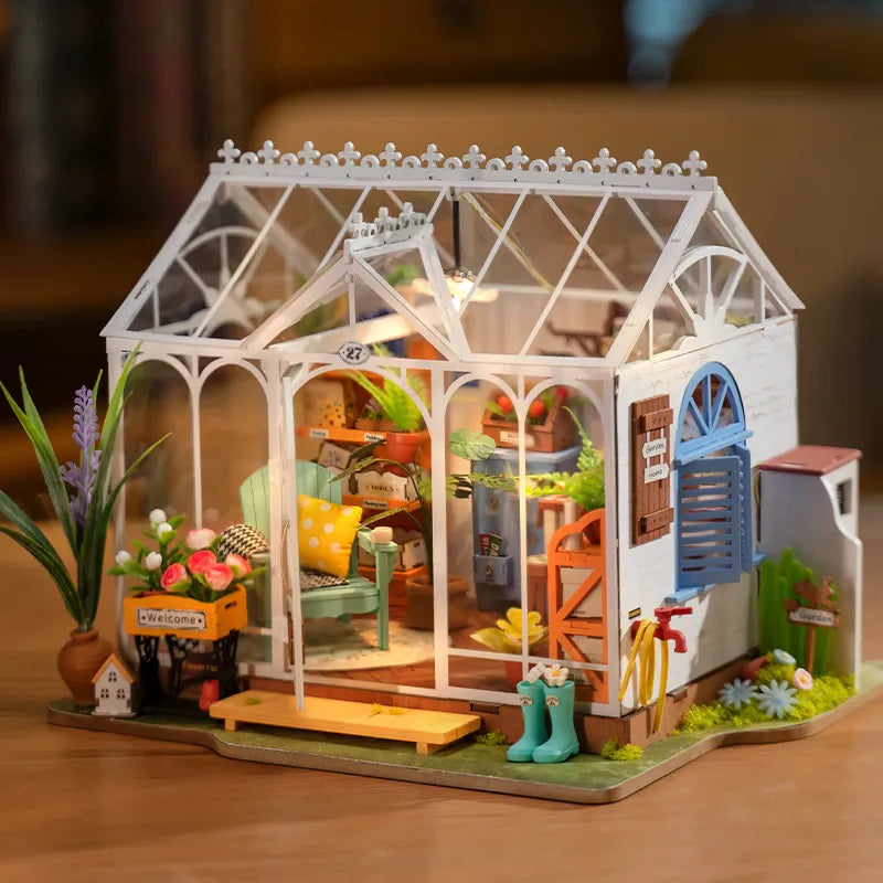 Robotime DG163 Dreamy Garden DollHouse - Mycutebee