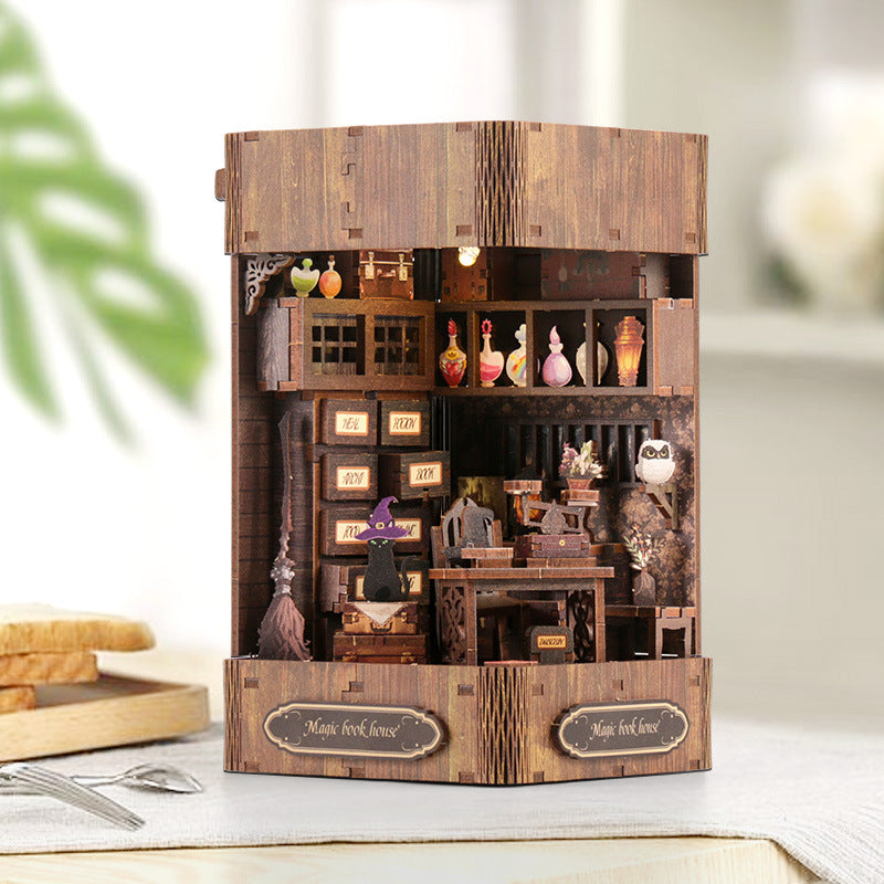 Detective Agency Dollhouse DIY Book Nook Kit