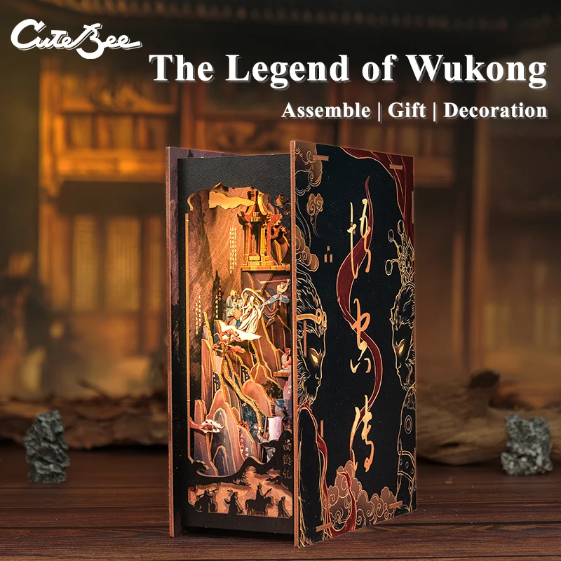 CUTEBEE The Legend of Wukong Book Nook Kit