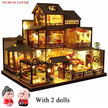 Spring Hours Japanese DIY Dollhouse Instruction PDF