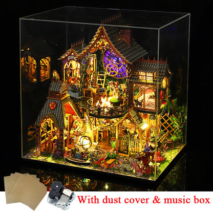 Magic Spirit Cottage DIY Dollhouse Kit