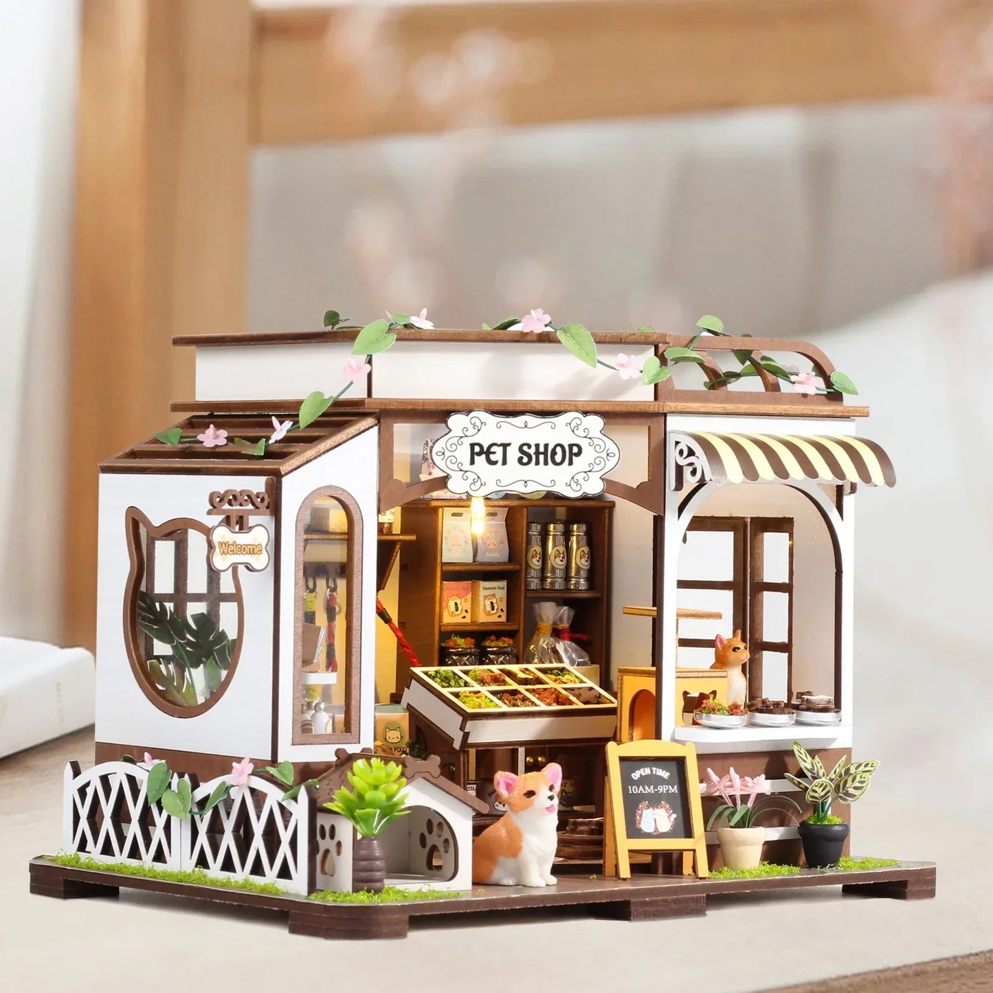 Pet Shop DIY Dollhouse Kit