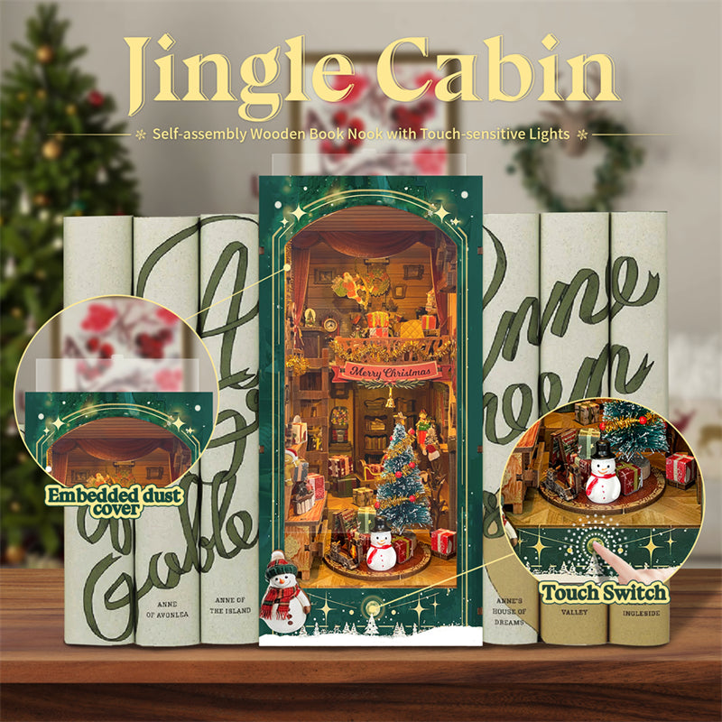 Jingle Cabin DIY Book Nook Kit