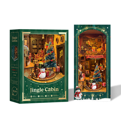 Jingle Cabin DIY Book Nook Kit