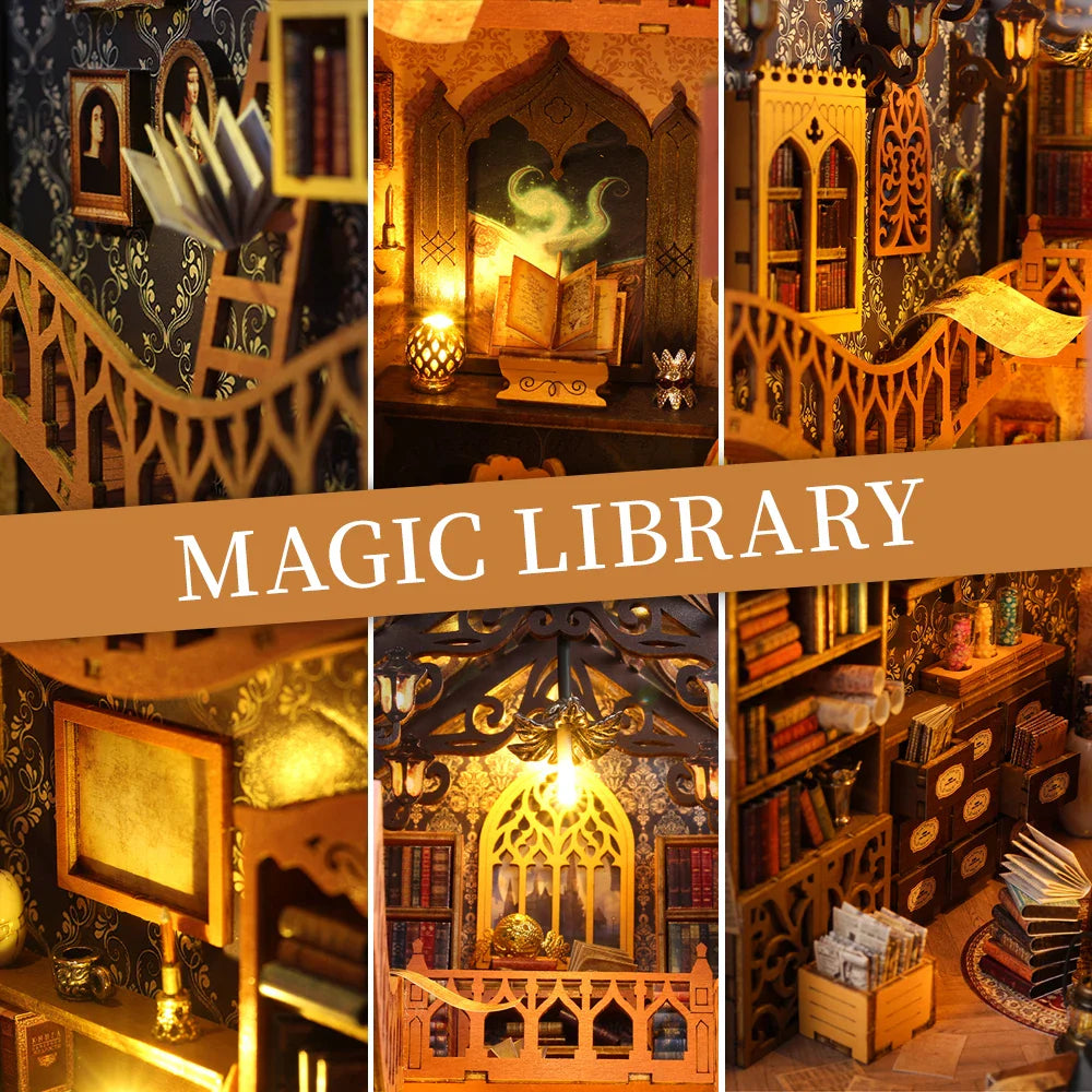 Magic Library DIY Book Nook Kit