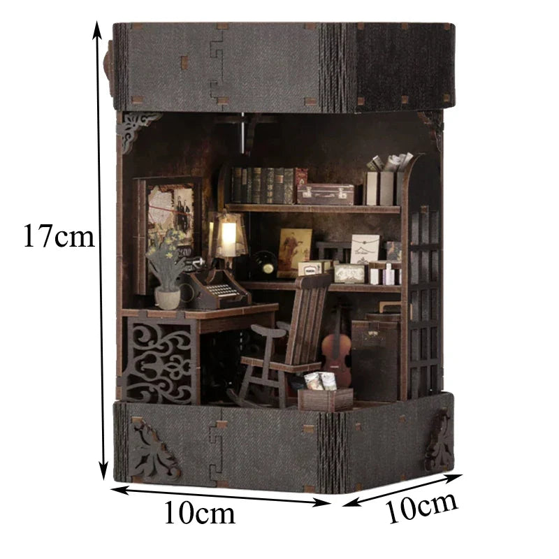 Detective Agency Dollhouse DIY Book Nook Kit