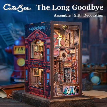 CUTEBEE The Long Goodbye DIY Book Nook Kit