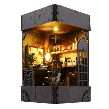 Detective Agency Dollhouse DIY Book Nook Kit