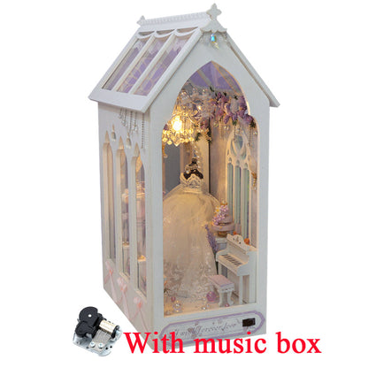 Romantic Wedding Dress DIY Book Nook Kit