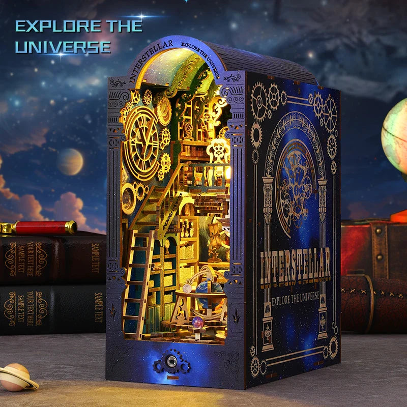 Interstellar Exploration DIY Book Nook Kit