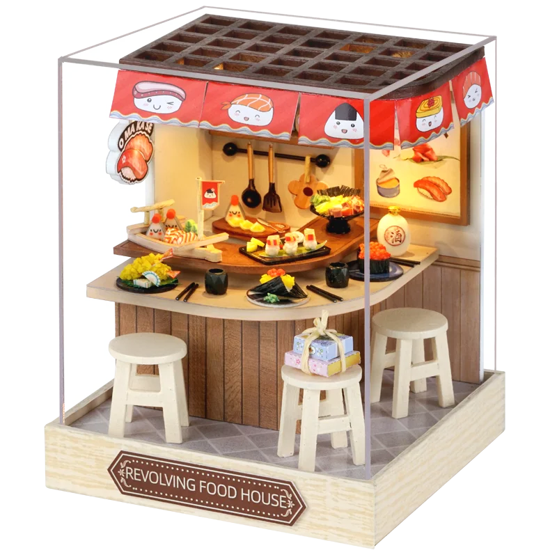 Corner of Happiness Series DIY Dollhouse Kit