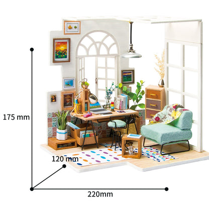 Robotime SOHO Time DIY Dollhouse Kit