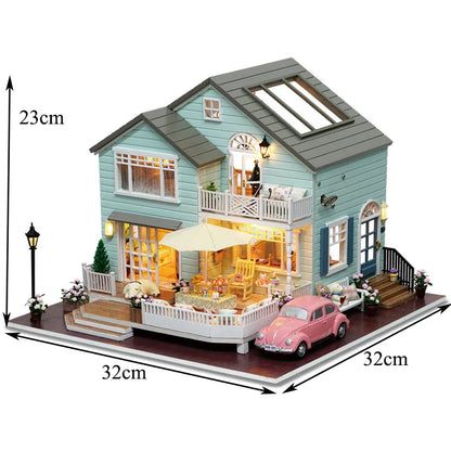 New Zealand Queenstown DIY Dollhouse Kit