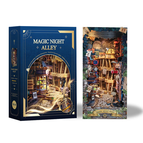 Magic Night Alley DIY Book Nook Kit