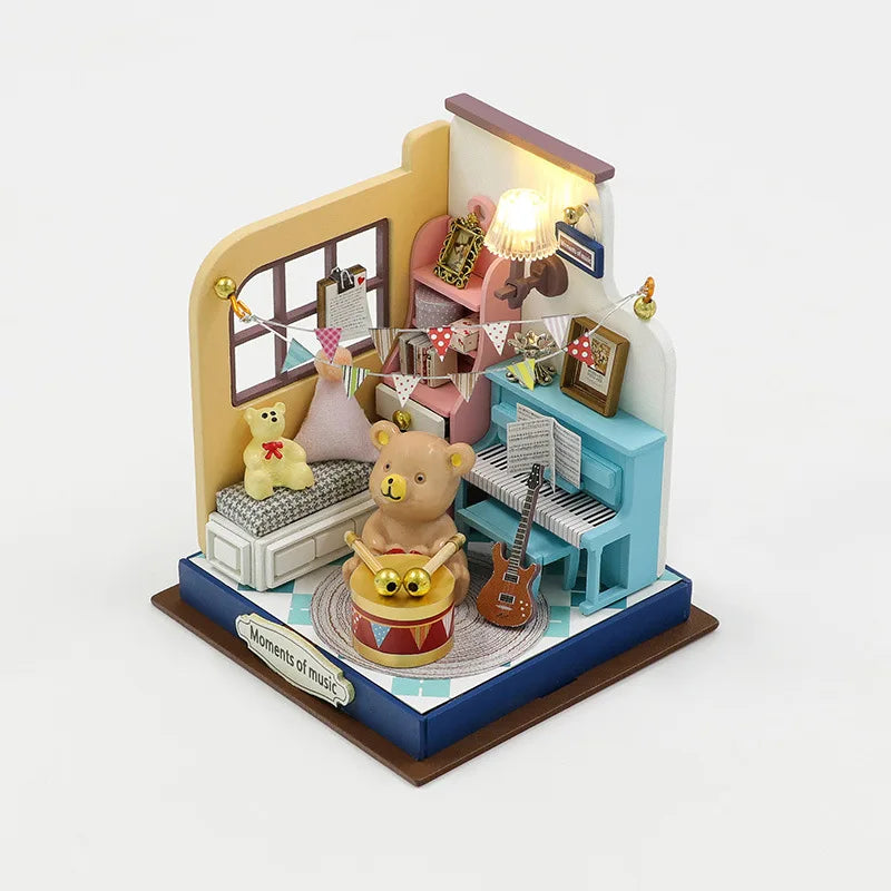 Lucky Sweet Room DIY Dollhouse Kit