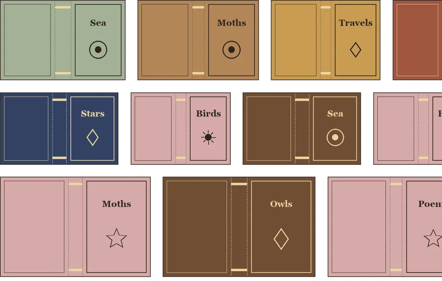 Preview of 1:12 openable miniature books