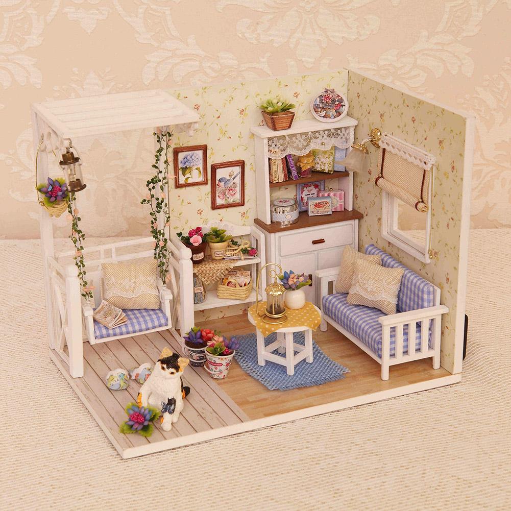Kitten Diary Architectural DIY Miniature Dollhouse Kit