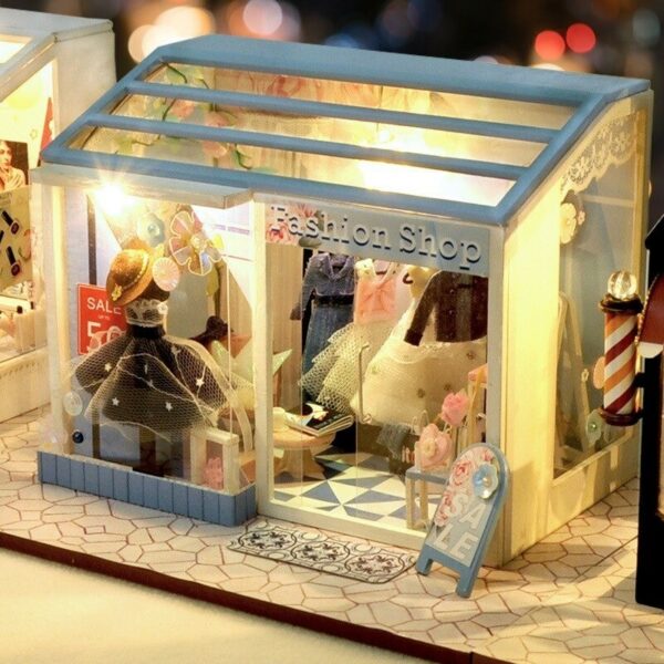 da859bb9be364afc328924cc2238ce42Fashion Shop DIY Miniature Boutique Kit Manicure shop - Dollhouse Australia