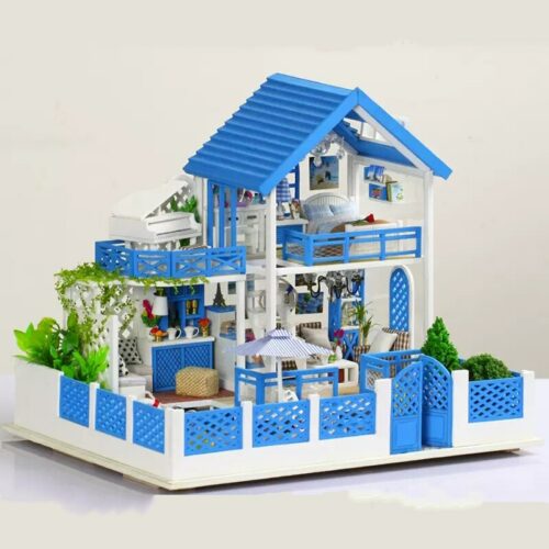 Happy Jungle Resort DIY Miniature House Kit