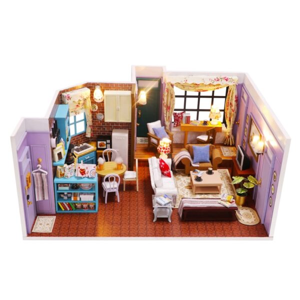 DIY Monica's Apartment DIY Dollhouse Kit