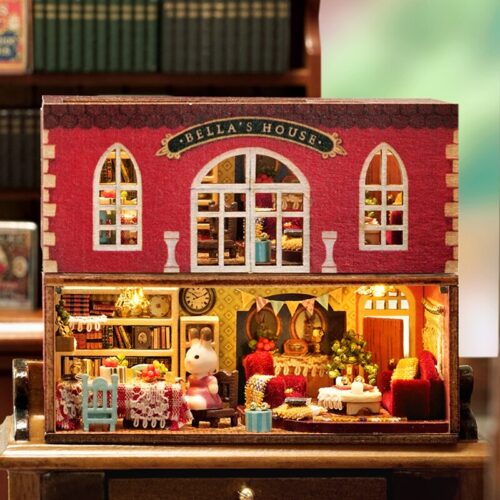 DIY Miniature Dollhouse Kit  Music Studio Room 