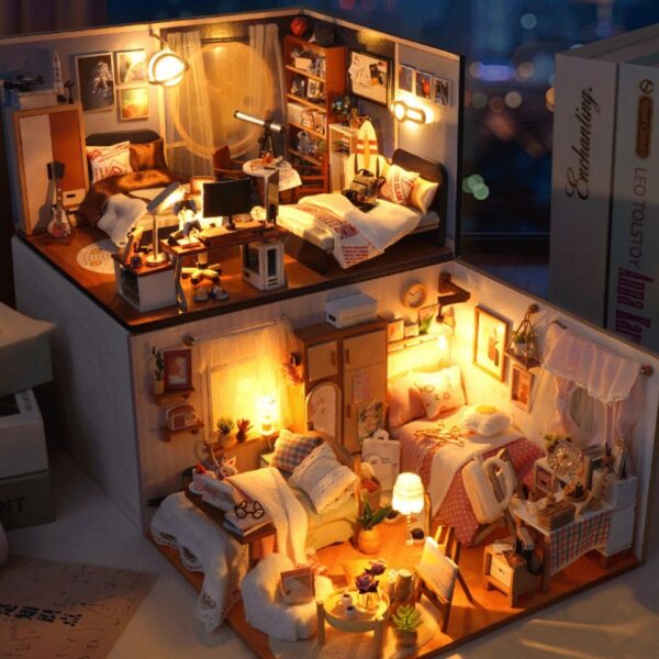 My Dream Room Series DIY Miniature House Kit