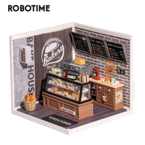 Robotime Rolife DW005 Golden Wheat Bakery